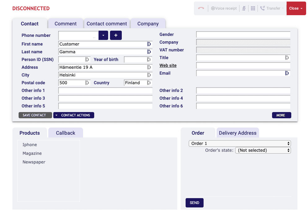 Virtual calling - LeadDesk