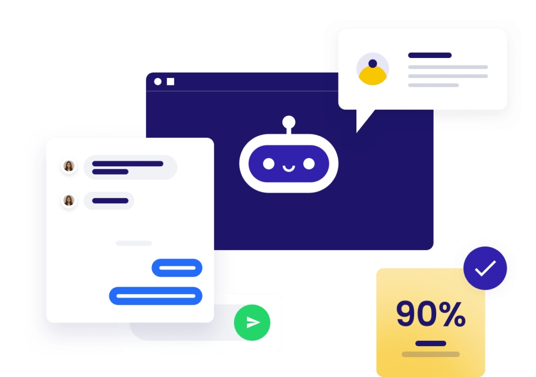 AI for eCommerce improves customer support through chatbots and virtual assistants